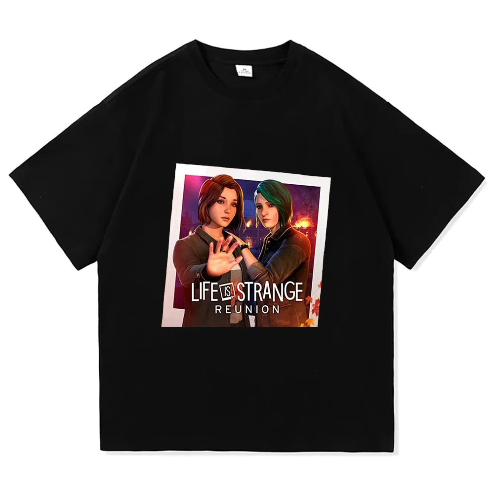 Life Is Strange: Reunion T-shirt Summer Short Sleeve Soft Male Tshirts Hot Game Fashion Design Graphic Merch Unisex Streetwear
Life Is Strange: Reunion T-shirt Summer Short Sleeve Soft Male Tshirts Hot Game Fashion Design Graphic Merch Unisex Streetwear