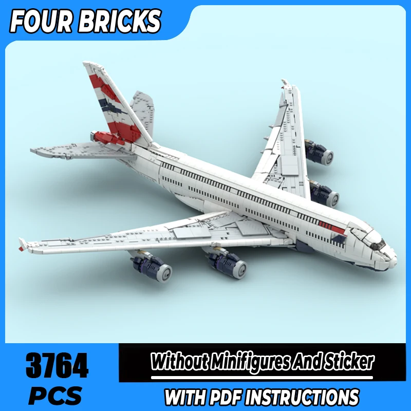 Строительный самолет Moc, строительный блок, британские воздушные пути, Airbus A380, технология, модульные кирпичи, модель, подарки, рождественские игрушки, наборы «сделай сам», сборка
Строительный самолет Moc, строительный блок, британские воздушные пути, Airbus A380, технология, модульные кирпичи, модель, подарки, рождественские игрушки, наборы «сделай сам», сборка