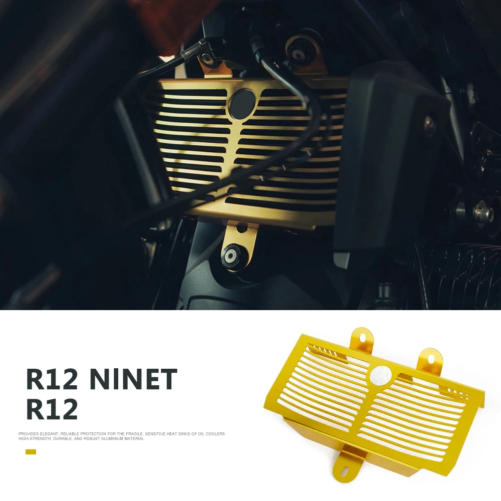 Motorcycle R 12 NineT Radiator Grille Guard Cover Grill Oil Cooler Guard Protection For BMW R12 NineT 2024 2025 2026 Accessories
Motorcycle R 12 NineT Radiator Grille Guard Cover Grill Oil Cooler Guard Protection For BMW R12 NineT 2024 2025 2026 Accessories