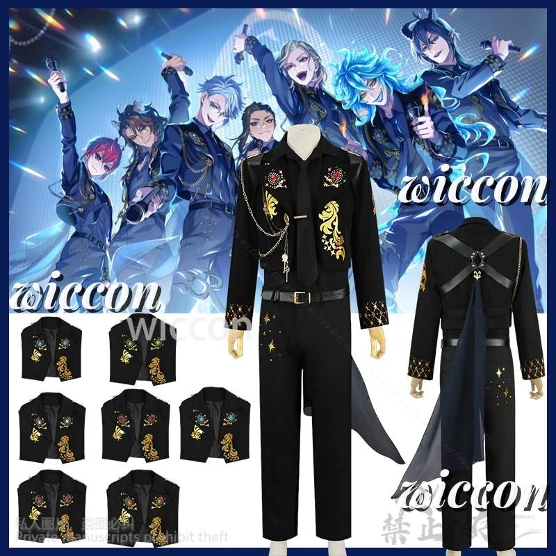 Anime Game Twisted-Wonderland 5th Cosplay Ace Jack Azul Kalim Vil Epel Idia Silver Lilia Floyd's Costume Coat Pants Customized
Anime Game Twisted-Wonderland 5th Cosplay Ace Jack Azul Kalim Vil Epel Idia Silver Lilia Floyd's Costume Coat Pants Customized