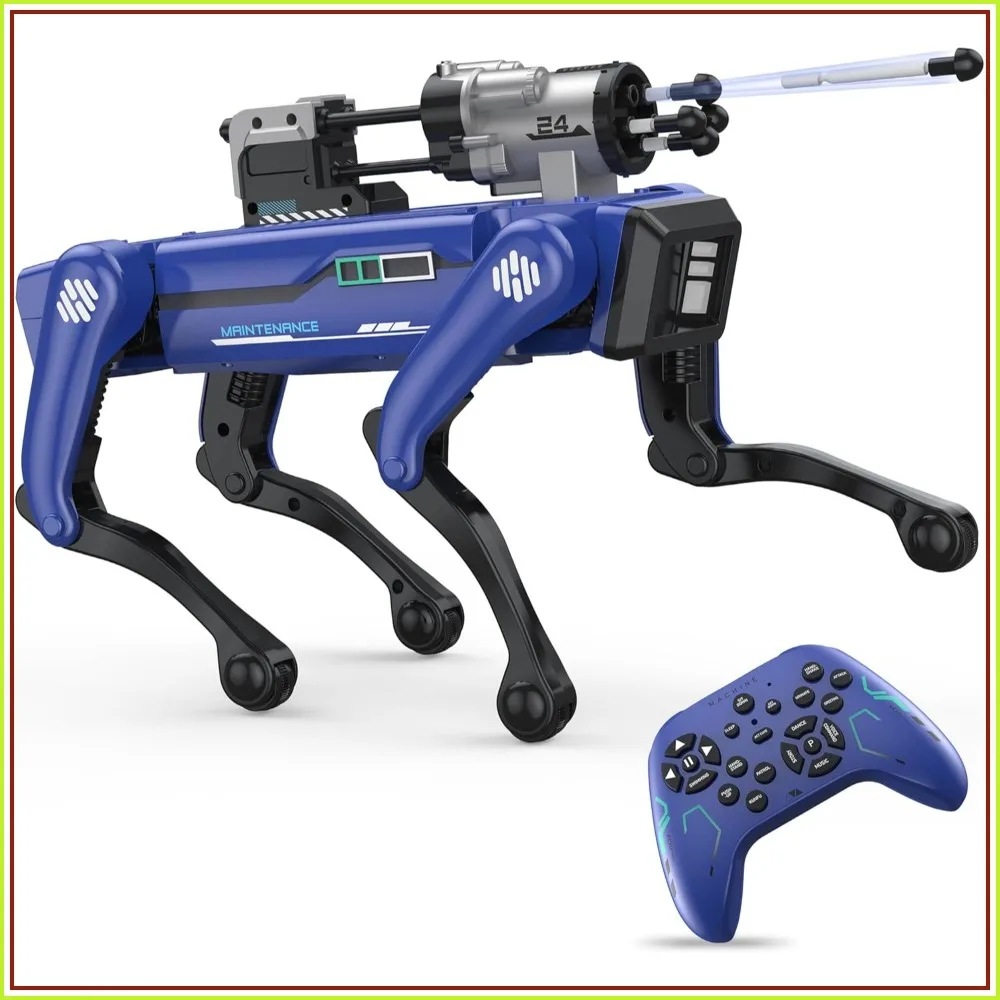 Smart Robot Dog - Interactive STEM Toy with Voice & Remote Control, 30+ Actions, Programmable, 25m Range, Durable - Gift for Kids 6-12
Smart Robot Dog - Interactive STEM Toy with Voice & Remote Control, 30+ Actions, Programmable, 25m Range, Durable - Gift for Kids 6-12