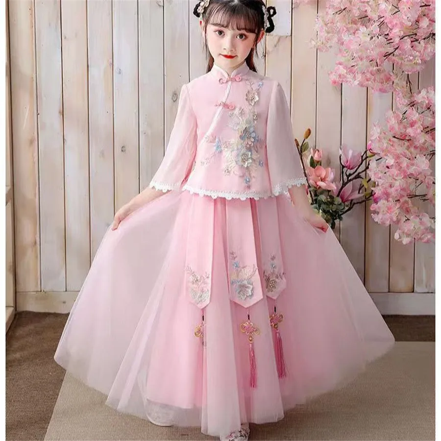 Chinese Traditional Dress Cosplay Costumes Girls Hanfu Ethnic Style Princess Party Dresses Kids Clothes Children's Clothing
Chinese Traditional Dress Cosplay Costumes Girls Hanfu Ethnic Style Princess Party Dresses Kids Clothes Children's Clothing