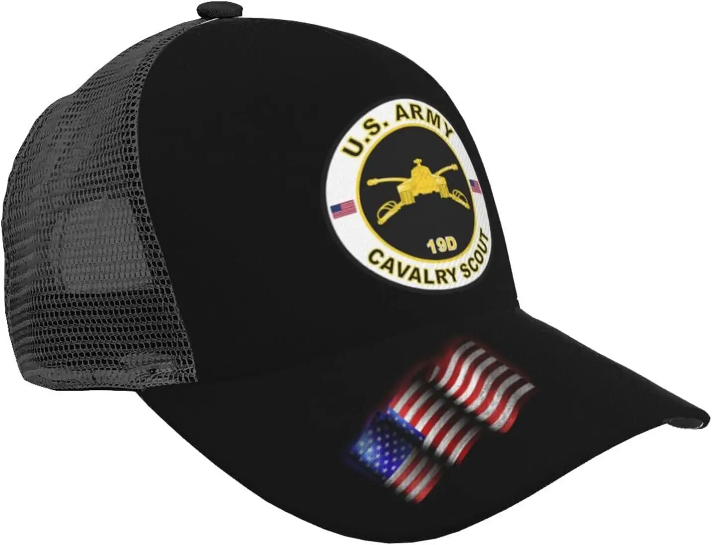 Army Mos 19d Cavalry Scout Cowboy Trucker Hat Mesh Baseball Snapback Cap for Men Outdoors American Flag Unisex
Army Mos 19d Cavalry Scout Cowboy Trucker Hat Mesh Baseball Snapback Cap for Men Outdoors American Flag Unisex