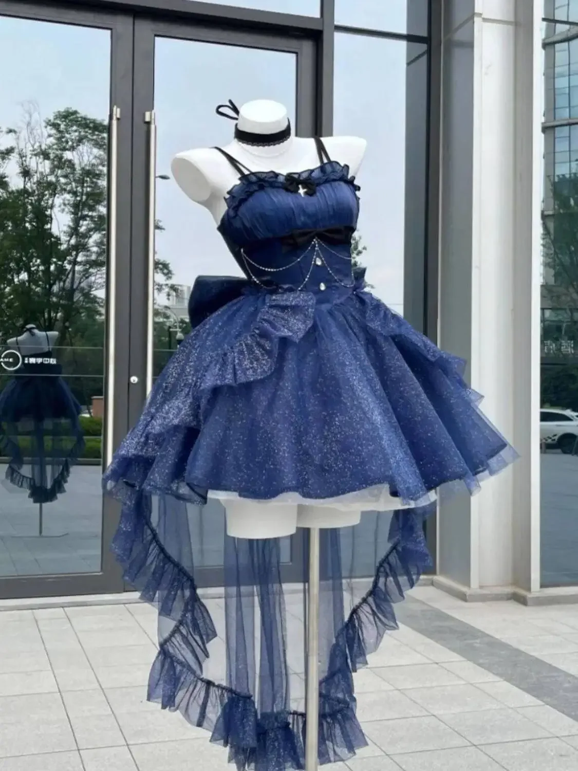 Japan Lolita Blue Princess Feeling Light Gift Princess Lolita Dress Cute Women Trail Heavy Industry Pengpeng Lady Vestidos
Japan Lolita Blue Princess Feeling Light Gift Princess Lolita Dress Cute Women Trail Heavy Industry Pengpeng Lady Vestidos