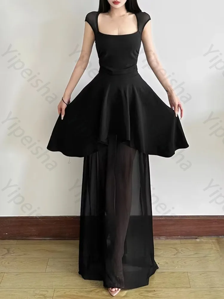 Customized Sexy Square Collar Sleeveless Evening Dresses Elegant Backless Celebrity Dress Exquisite High Quality Prom Party Gown
Customized Sexy Square Collar Sleeveless Evening Dresses Elegant Backless Celebrity Dress Exquisite High Quality Prom Party Gown