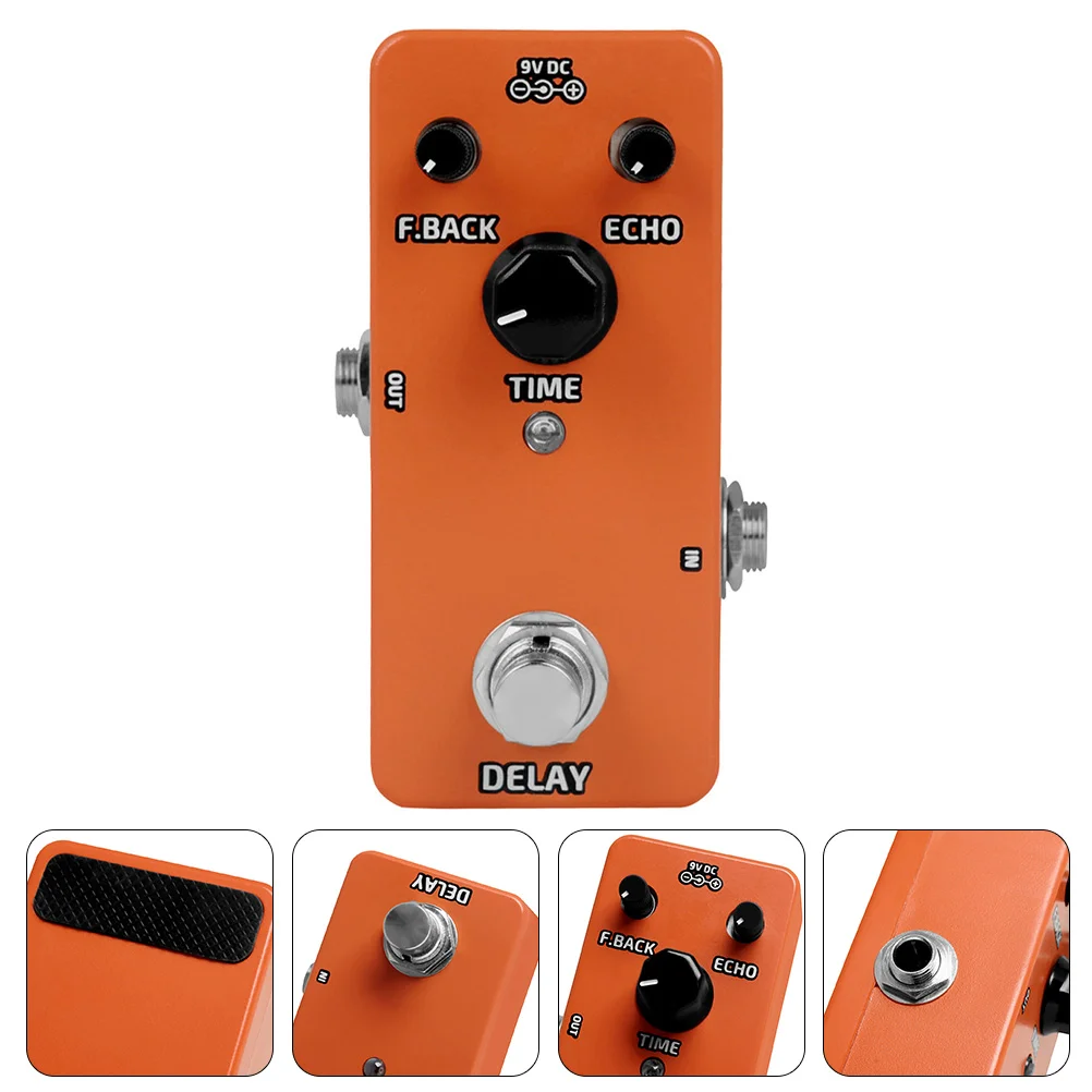 Guitars Bass Electric Effector Pedal for Accessory Stereo Digital Delay Monoblock
Guitars Bass Electric Effector Pedal for Accessory Stereo Digital Delay Monoblock