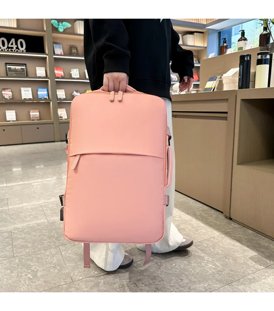 Computer Backpack USB Rechargeable Large Capacity Travel Backpack Multifunctional Leisure Backpack
Computer Backpack USB Rechargeable Large Capacity Travel Backpack Multifunctional Leisure Backpack