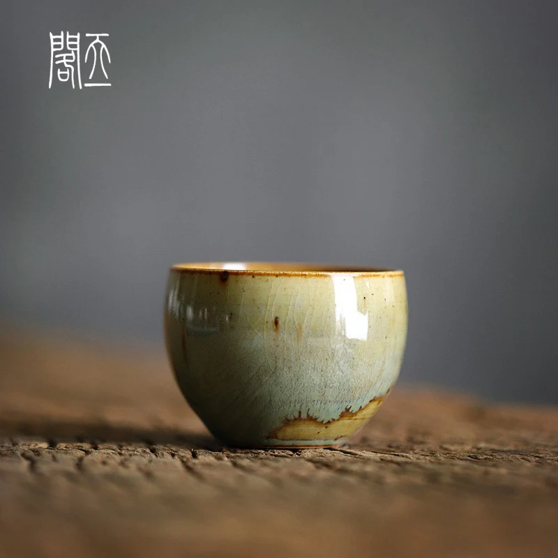Handmade Jingdezhen Raku Burnt Banana Le Glaze Tea Cup Personal Tasting Cup Coarse Cercs Owner Cup Traditional Chinese S...
Handmade Jingdezhen Raku Burnt Banana Le Glaze Tea Cup Personal Tasting Cup Coarse Cercs Owner Cup Traditional Chinese S...