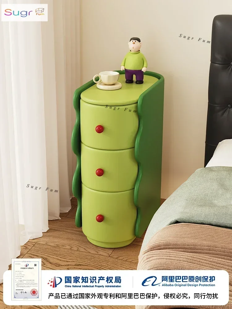 Super narrow bedside table crevice small apartment personality cute color dopamine Internet celebrity solid wood bedroom bedside
Super narrow bedside table crevice small apartment personality cute color dopamine Internet celebrity solid wood bedroom bedside