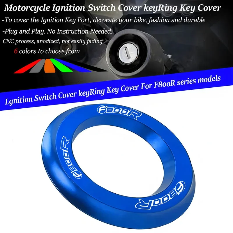 FOR BMW F800R 2009-2016 2010 2011 2012 2013 motorcycle Ignition cover Throttle Cover decorative Ring Key hole ring CNC Aluminum
FOR BMW F800R 2009-2016 2010 2011 2012 2013 motorcycle Ignition cover Throttle Cover decorative Ring Key hole ring CNC Aluminum