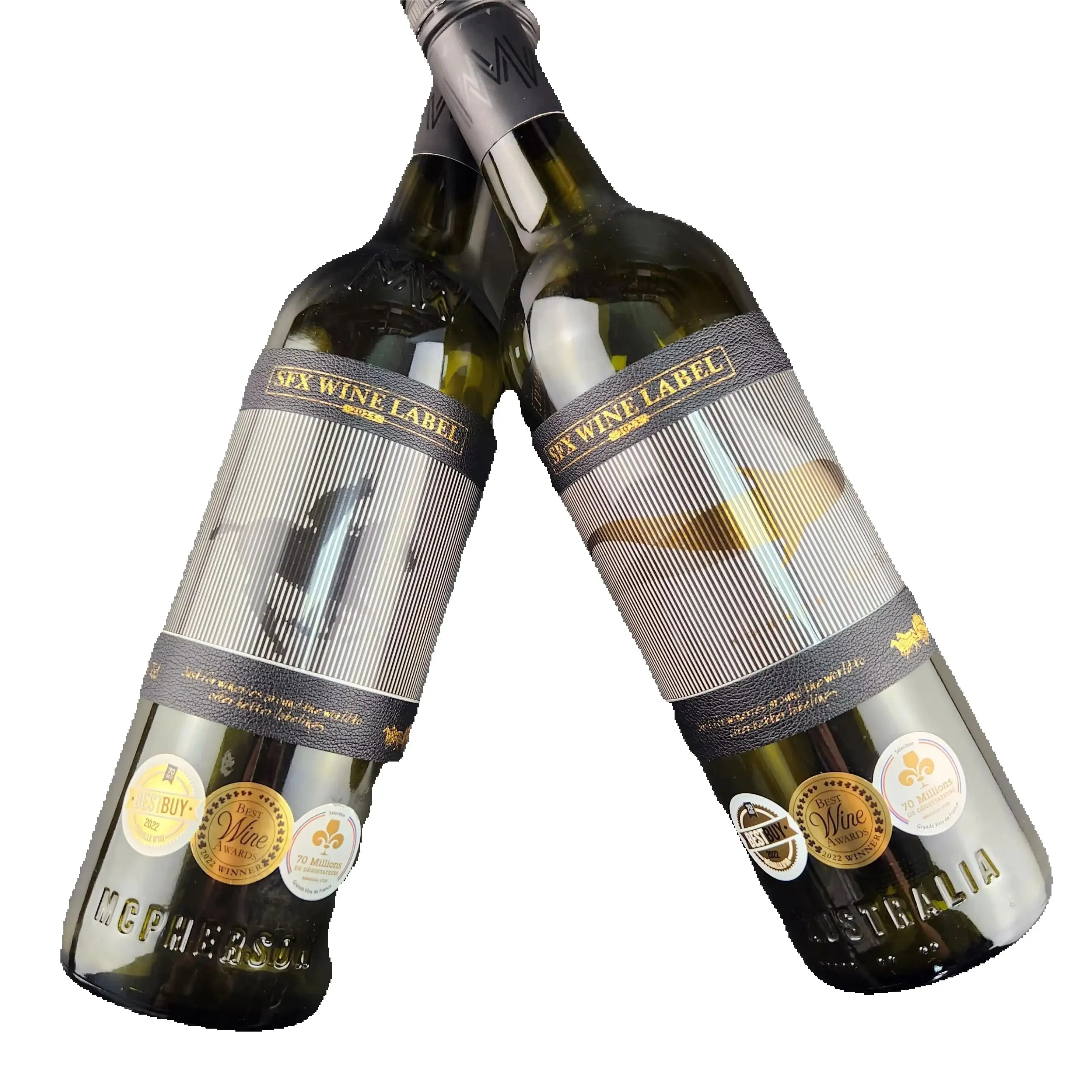 Роскошная этикетка для вина из золотой фольги | Водонепроницаемая наклейка с тиснением | Изготовленная на заказ 3D вращающаяся решетка | Бутылка красного вина
Роскошная этикетка для вина из золотой фольги | Водонепроницаемая наклейка с тиснением | Изготовленная на заказ 3D вращающаяся решетка | Бутылка красного вина