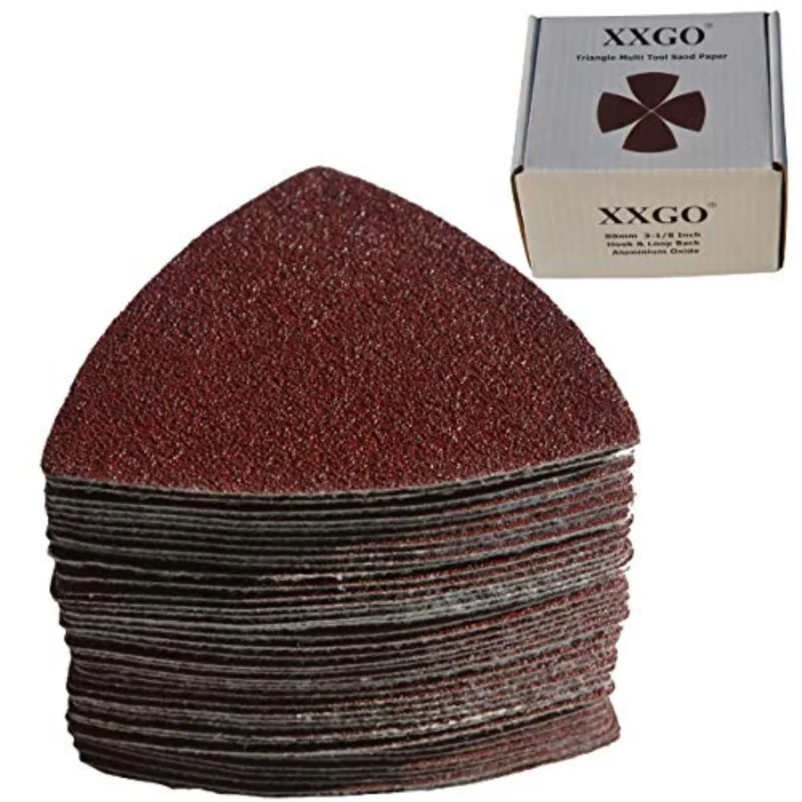 Triangular Oscillating Multi Tool Sanding Pads mm Assorted//100// s Pack of 55 No.XG5501
Triangular Oscillating Multi Tool Sanding Pads mm Assorted//100// s Pack of 55 No.XG5501