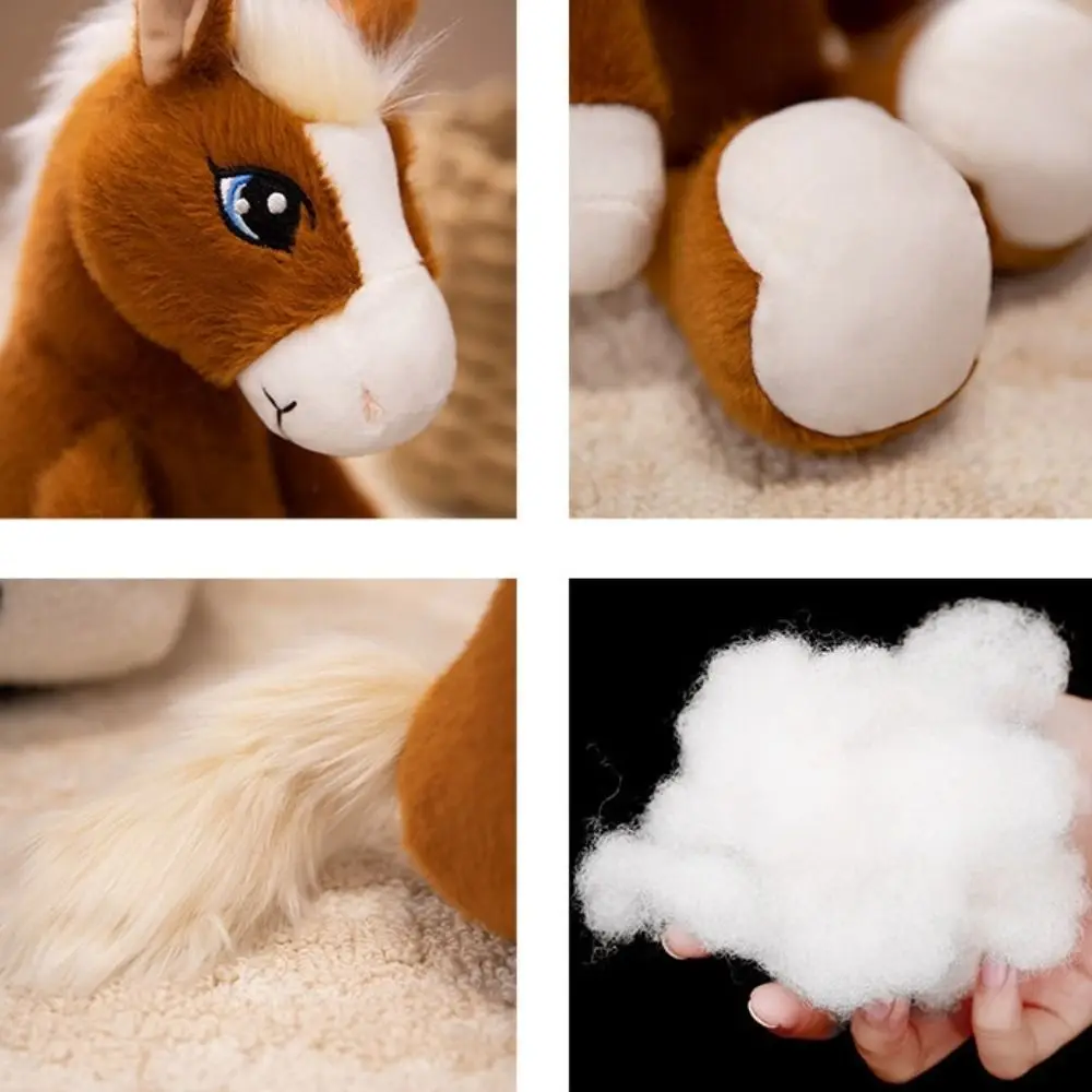 Animal Soft Plushie Simulation Sitting Foal with Mane Long Tail Horse Lovely Stuffed Cartoon Horse Stuffed Easter Gifts
Animal Soft Plushie Simulation Sitting Foal with Mane Long Tail Horse Lovely Stuffed Cartoon Horse Stuffed Easter Gifts