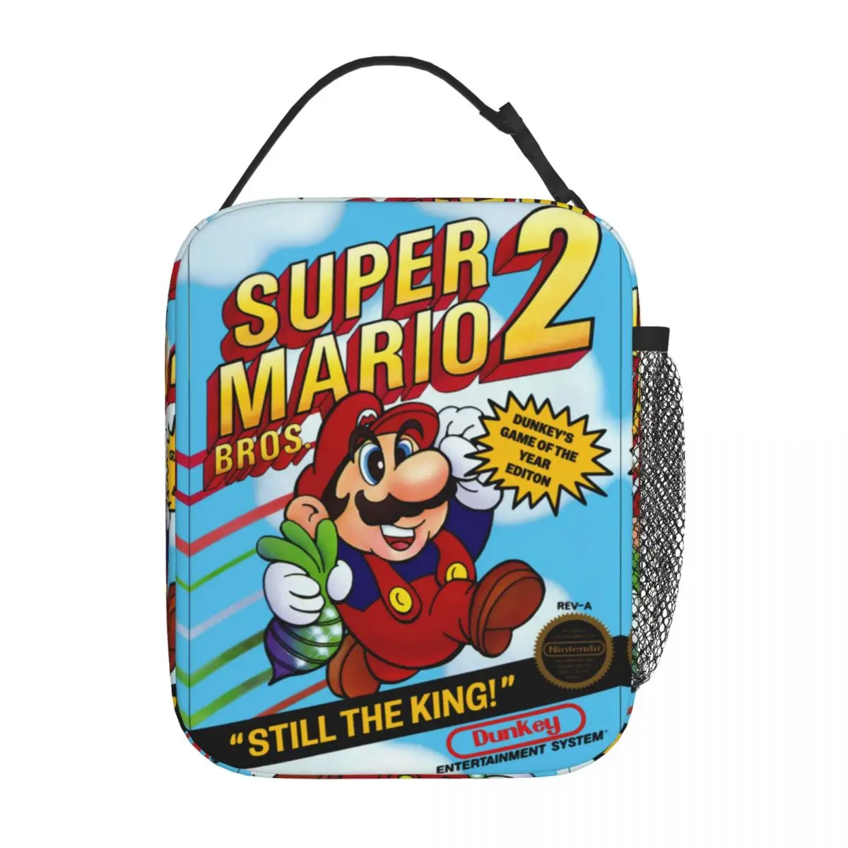Game Of The Year Every Year Insulated Lunch Bag Super M-Marios Reusable Cooler Bag Tote Lunch Box Work Outdoor Food Storage Bags
Game Of The Year Every Year Insulated Lunch Bag Super M-Marios Reusable Cooler Bag Tote Lunch Box Work Outdoor Food Storage Bags