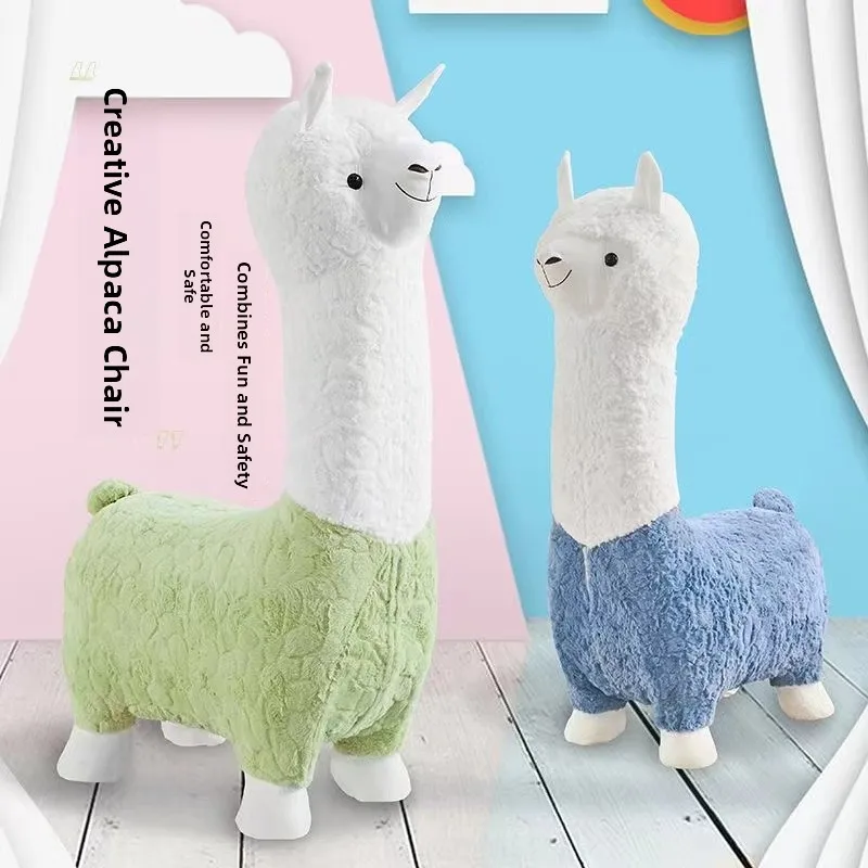 Children's Creative Alpaca Doll Cuion Animal Chair Plu Toy Floor Ornament oe Changing Bench Moving Gift
Children's Creative Alpaca Doll Cuion Animal Chair Plu Toy Floor Ornament oe Changing Bench Moving Gift
