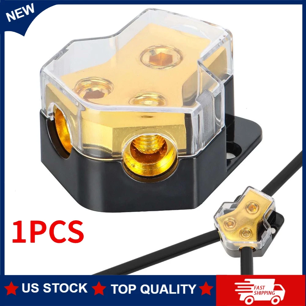 1 PCS New Universal Car Audio Splitter Amp Power 0/2/4 Gauge In 4/6/8 Gauge Out Multifunctional Distribution Block
1 PCS New Universal Car Audio Splitter Amp Power 0/2/4 Gauge In 4/6/8 Gauge Out Multifunctional Distribution Block