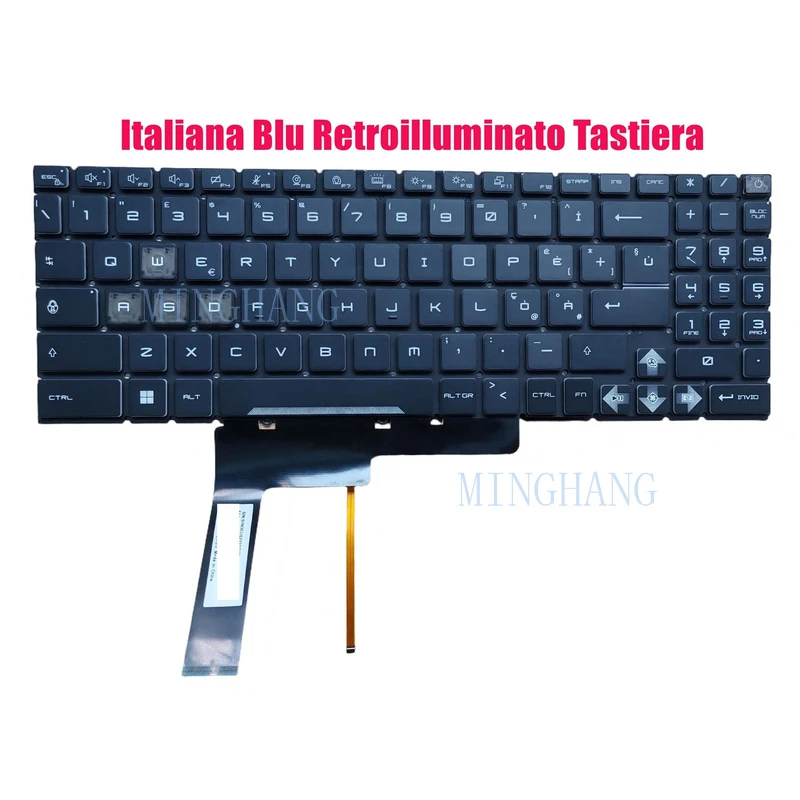 M Italian Keyboard for MSI Cyborg 15 A12VF/A12VE/A13VE/A13VF/AI A1VEK/AI A1VFK
M Italian Keyboard for MSI Cyborg 15 A12VF/A12VE/A13VE/A13VF/AI A1VEK/AI A1VFK