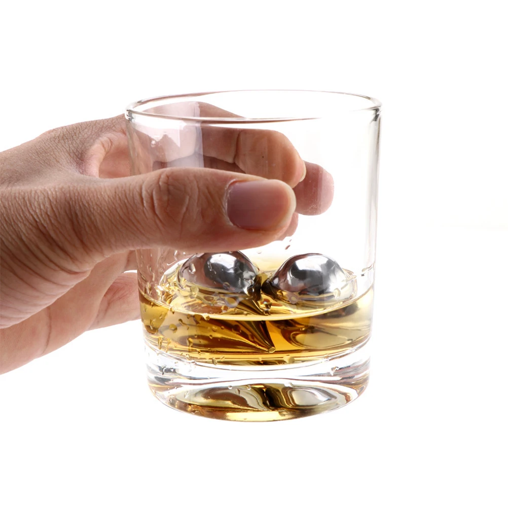 6pcs Stainless Steel Chilling Stones Food Grade Ice Cubes For Whiskey Wine Beer Drinks Reusable Cooling Tools Gift 
6pcs Stainless Steel Chilling Stones Food Grade Ice Cubes For Whiskey Wine Beer Drinks Reusable Cooling Tools Gift
