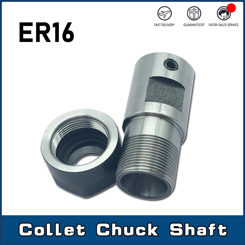 1PC ER16 Collet Chuck Spindle Extension Rod 5mm 6mm 8mm 10mm 12mm 14mm Motor Shaft Lathe Tools Holder
1PC ER16 Collet Chuck Spindle Extension Rod 5mm 6mm 8mm 10mm 12mm 14mm Motor Shaft Lathe Tools Holder