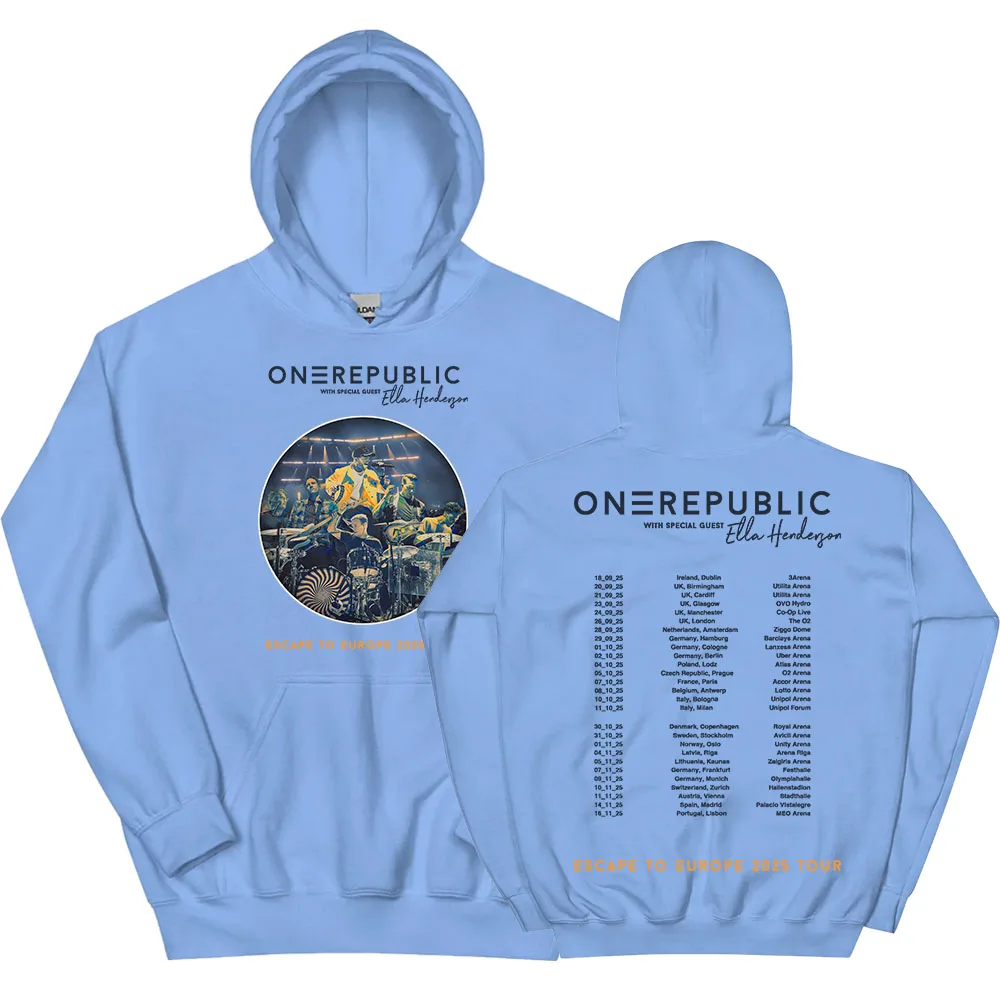 OneRepublic Escape To Europe 2025 Tour Hoodies Autumn Fleece Casual Male Sweatshirts Long Sleeve Band Printing Sudaderas Unisex
OneRepublic Escape To Europe 2025 Tour Hoodies Autumn Fleece Casual Male Sweatshirts Long Sleeve Band Printing Sudaderas Unisex