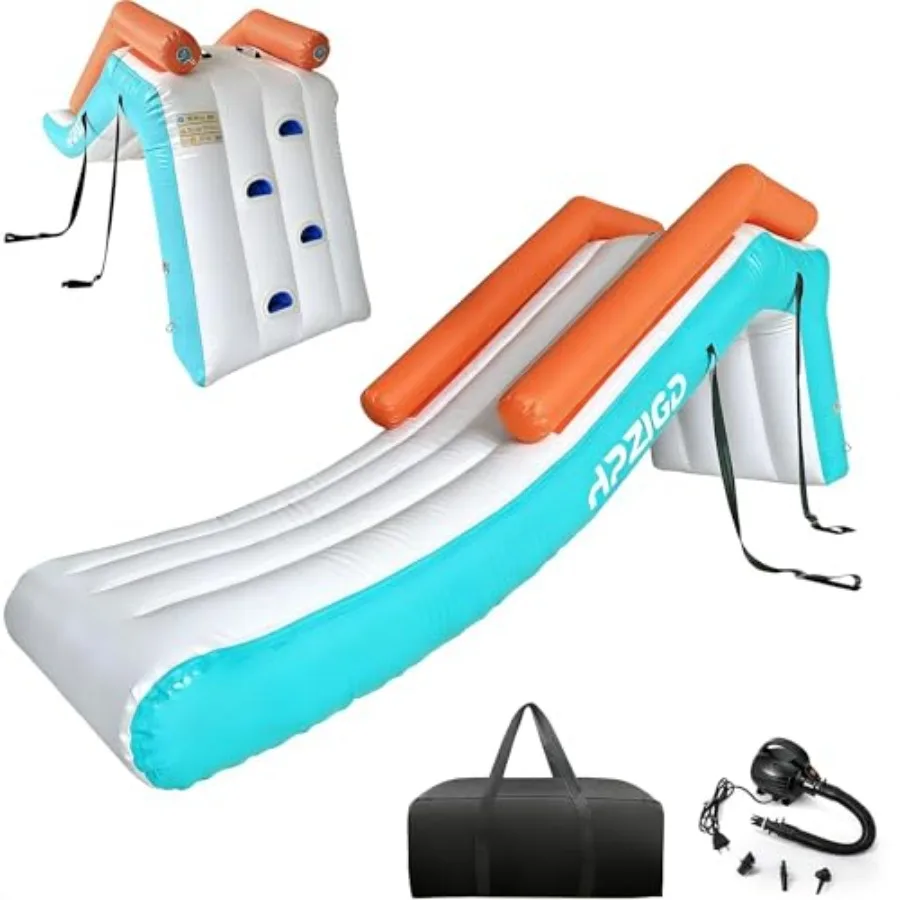 Inflatable Pontoon Slide Quick Setup Portable Water Slide for Boat Dock Lake Pool Summer Party Blue
Inflatable Pontoon Slide Quick Setup Portable Water Slide for Boat Dock Lake Pool Summer Party Blue