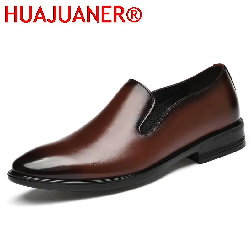 High Quality Men's Loafers Luxury Genuine Leather Slip On Brown Black Formal Men Dress Office Wedding Casual Shoes Men Oxfords
High Quality Men's Loafers Luxury Genuine Leather Slip On Brown Black Formal Men Dress Office Wedding Casual Shoes Men Oxfords