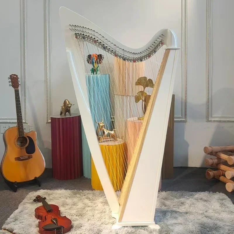 2025 Wholesale Lever Harp Beginner Friendly Irish Style with Arpeggio Tuba Base
2025 Wholesale Lever Harp Beginner Friendly Irish Style with Arpeggio Tuba Base