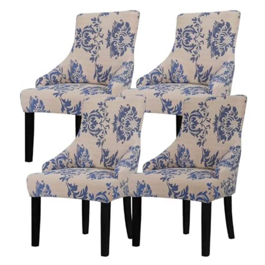 Чехлы для кресел Wingback с узором - Эластичные чехлы для обеденных стульев Wingback, чехлы для боковых стульев Wingback, чехлы для кресел Wingback без подлокотников
Чехлы для кресел Wingback с узором - Эластичные чехлы для обеденных стульев Wingback, чехлы для боковых стульев Wingback, чехлы для кресел Wingback без подлокотников