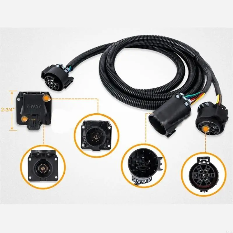 547C For F250 F350 F450 F550 2017-2022 HC3Z-15A416-A Truck Bed Trailer Harness 7 Pin
547C For F250 F350 F450 F550 2017-2022 HC3Z-15A416-A Truck Bed Trailer Harness 7 Pin