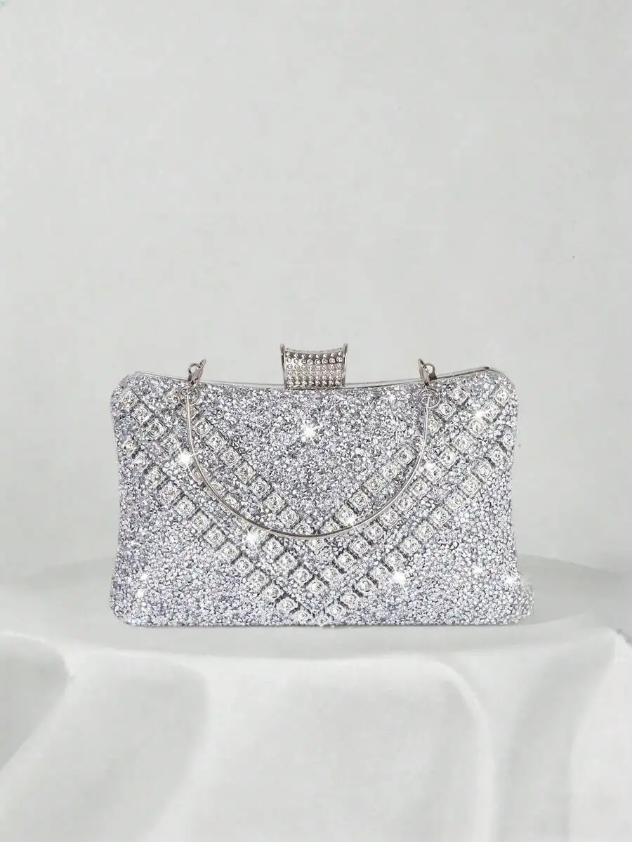 Elegant Rhinestone Clutch Purse For Women Evening Party Bag
Elegant Rhinestone Clutch Purse For Women Evening Party Bag