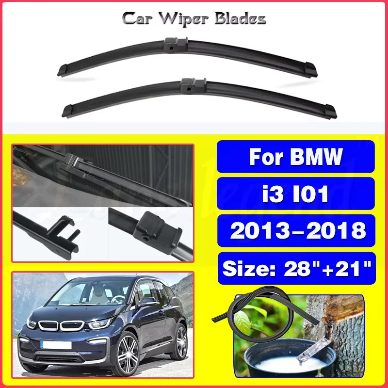 Wiper Blades For BMW i3 I01 2013 2014 2015 2016 2017 2018 Car Accessories Front Windscreen Wiper Blade Brushes Cutter 28"+21"
Wiper Blades For BMW i3 I01 2013 2014 2015 2016 2017 2018 Car Accessories Front Windscreen Wiper Blade Brushes Cutter 28"+21"