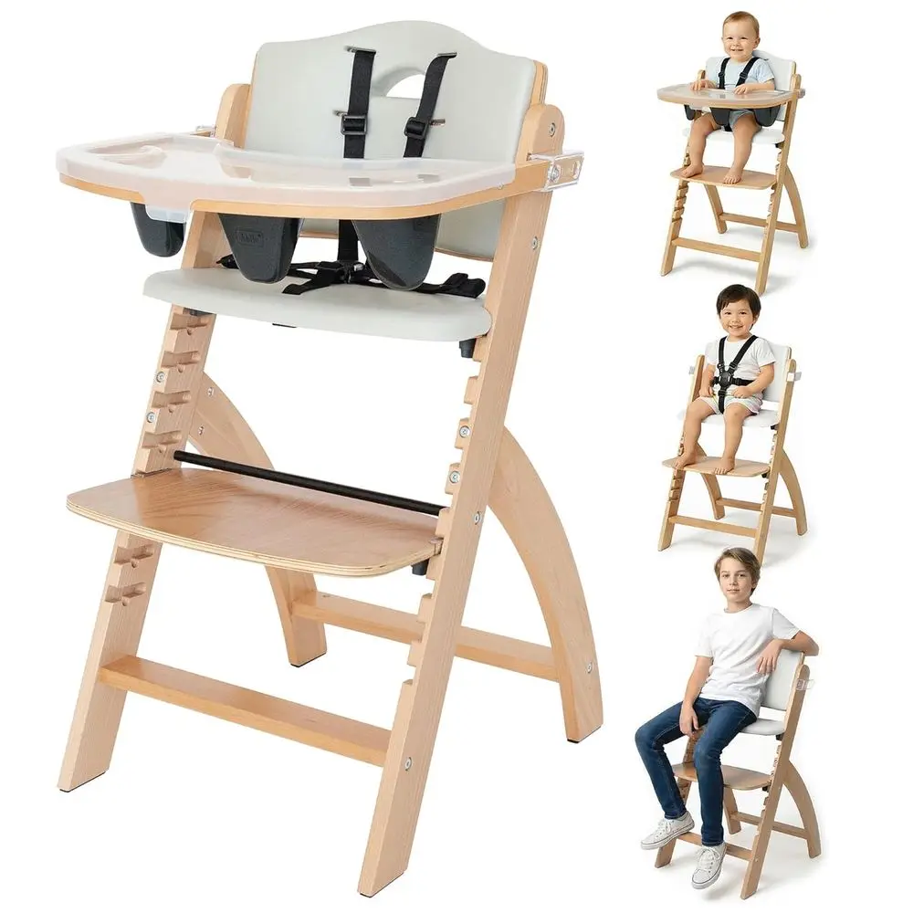 Beyond Junior Wooden High Chair or Babies and Toddlers - Convertible 3-in-1 Baby Highchair with Removable Tray - 6 Months to 250
Beyond Junior Wooden High Chair or Babies and Toddlers - Convertible 3-in-1 Baby Highchair with Removable Tray - 6 Months to 250