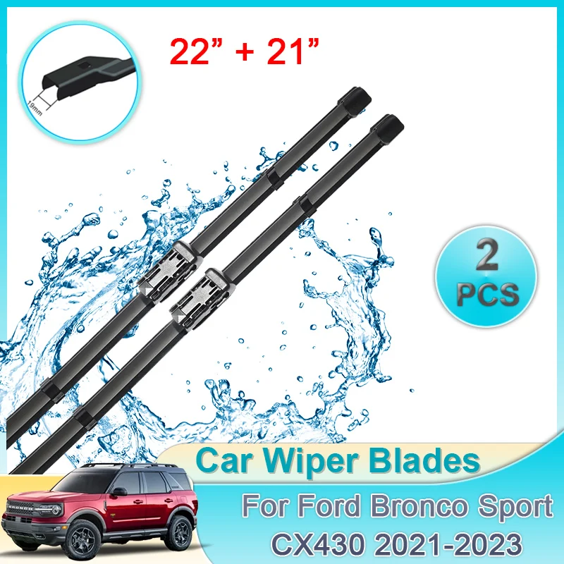 Car Wiper Blades 2x For Ford Bronco Sport CX430 2021 2022 2023 Wiper Windscreen Windshield Wipers Clean Window Auto Accessories
Car Wiper Blades 2x For Ford Bronco Sport CX430 2021 2022 2023 Wiper Windscreen Windshield Wipers Clean Window Auto Accessories