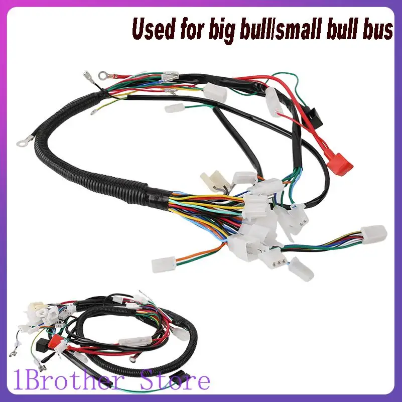 Complete Electrical Wiring Harness For GY6 Engine Big Bull Small Quad ATV Off Road Buggy Replacement Part
Complete Electrical Wiring Harness For GY6 Engine Big Bull Small Quad ATV Off Road Buggy Replacement Part