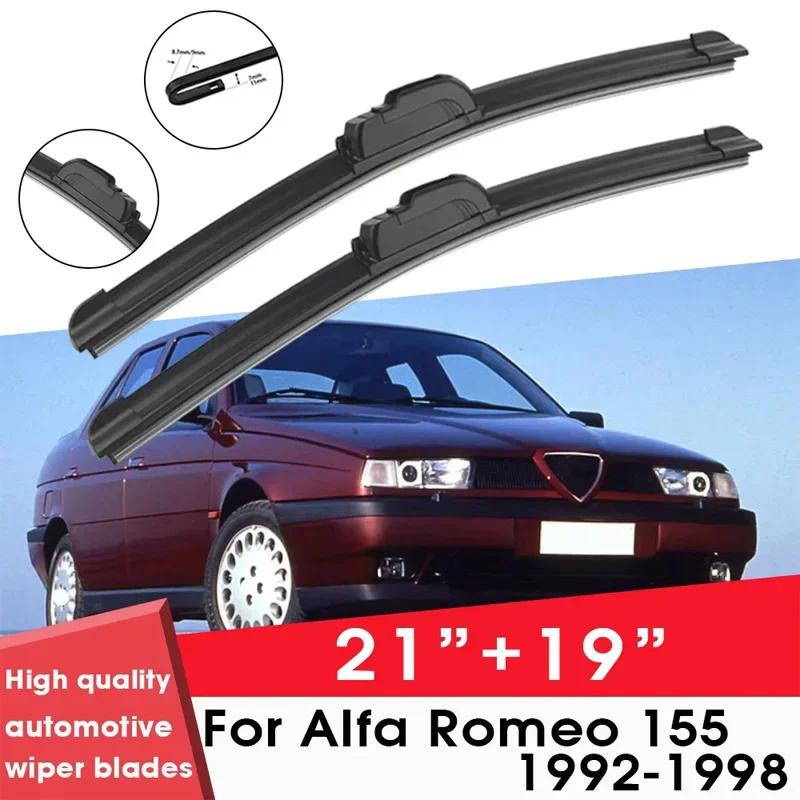 BEMOST Car Wiper Blades Front Window Windshield Rubber Refill Wiper For Alfa Romeo 155 1992-1998 21"+19" Car Accessories
BEMOST Car Wiper Blades Front Window Windshield Rubber Refill Wiper For Alfa Romeo 155 1992-1998 21"+19" Car Accessories