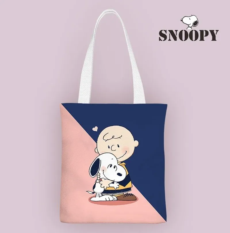 Snoopy Animation shoulder bag Fashion Canvas Bag women One Shoulder Student Class Bag girl 2023 New Style shopping bag 38x33cm
Snoopy Animation shoulder bag Fashion Canvas Bag women One Shoulder Student Class Bag girl 2023 New Style shopping bag 38x33cm