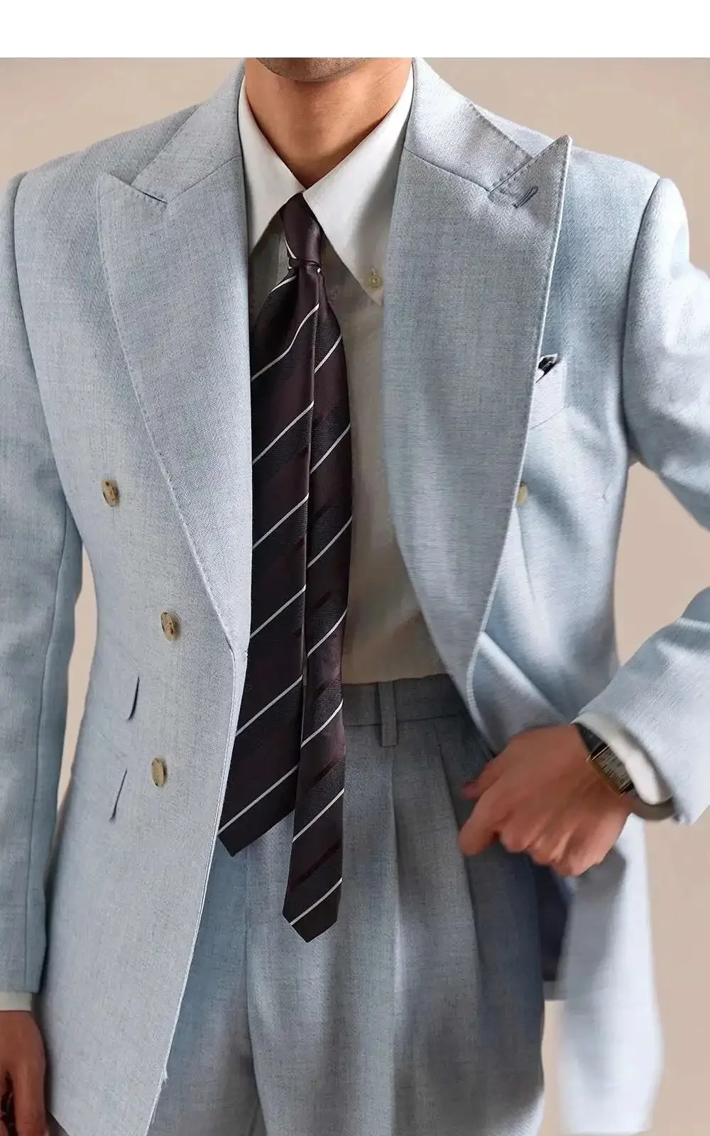 2025 Men Suit Casual Jacket Wedding Spring British Style Blazers Double Breasted Business Coat Social Banquet Tuxedo Costume
2025 Men Suit Casual Jacket Wedding Spring British Style Blazers Double Breasted Business Coat Social Banquet Tuxedo Costume