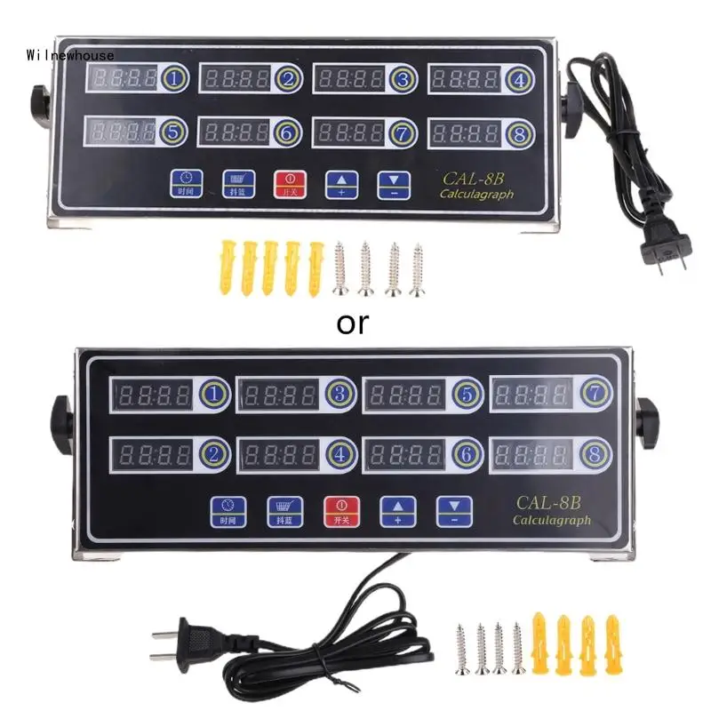 8 Channels Kitchen Timers Commercial Cooking Timer Restaurant Timers for Cooking Dropship
8 Channels Kitchen Timers Commercial Cooking Timer Restaurant Timers for Cooking Dropship