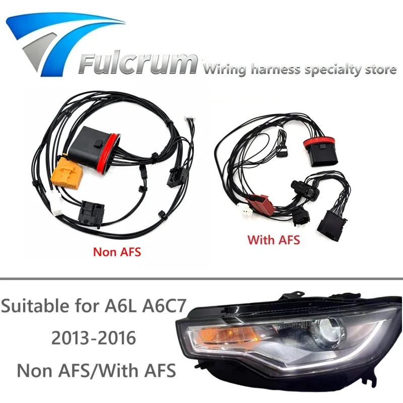 Suitable for Audi A6L A6C7 A6 C7 2013-2016 Headlight Wiring Harness Internal Wire Harness Plug Non AFS or with AFS
Suitable for Audi A6L A6C7 A6 C7 2013-2016 Headlight Wiring Harness Internal Wire Harness Plug Non AFS or with AFS