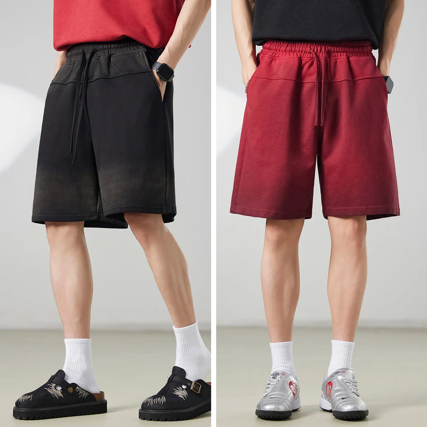 Me Summer Streetwear Hip Hop Fashion Washed Vintage Loose Casual Plus Size Sport Shorts Cityboy Gym Short Pant Man Sweatpants
Me Summer Streetwear Hip Hop Fashion Washed Vintage Loose Casual Plus Size Sport Shorts Cityboy Gym Short Pant Man Sweatpants