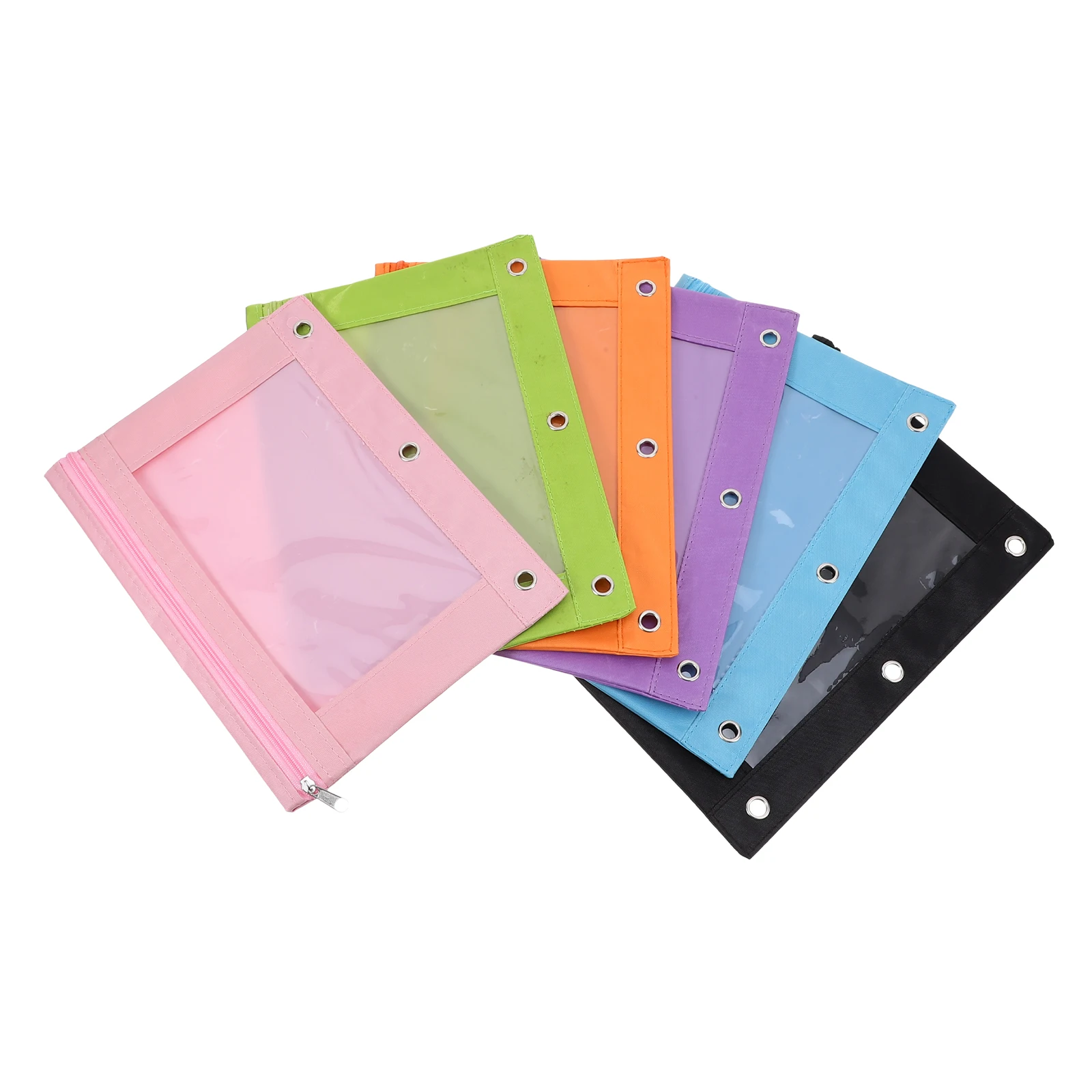 6 Pcs File Bag Pen Pencil Binder Storage Pouch High Capacity Pvc Bags Case Accessories
6 Pcs File Bag Pen Pencil Binder Storage Pouch High Capacity Pvc Bags Case Accessories