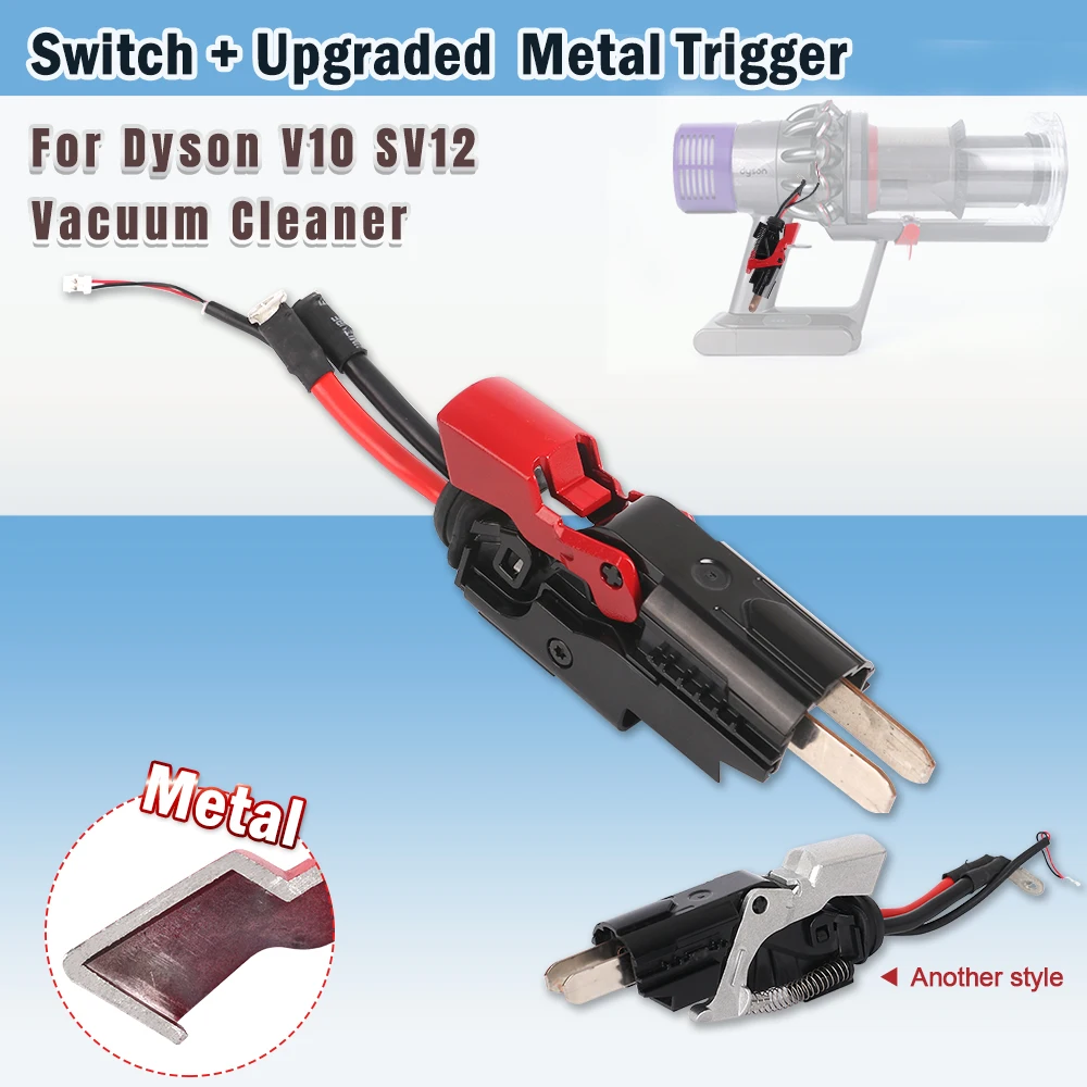 Детали для ремонта кнопки выключателя питания для пылесоса Dyson V10 SV12
Детали для ремонта кнопки выключателя питания для пылесоса Dyson V10 SV12