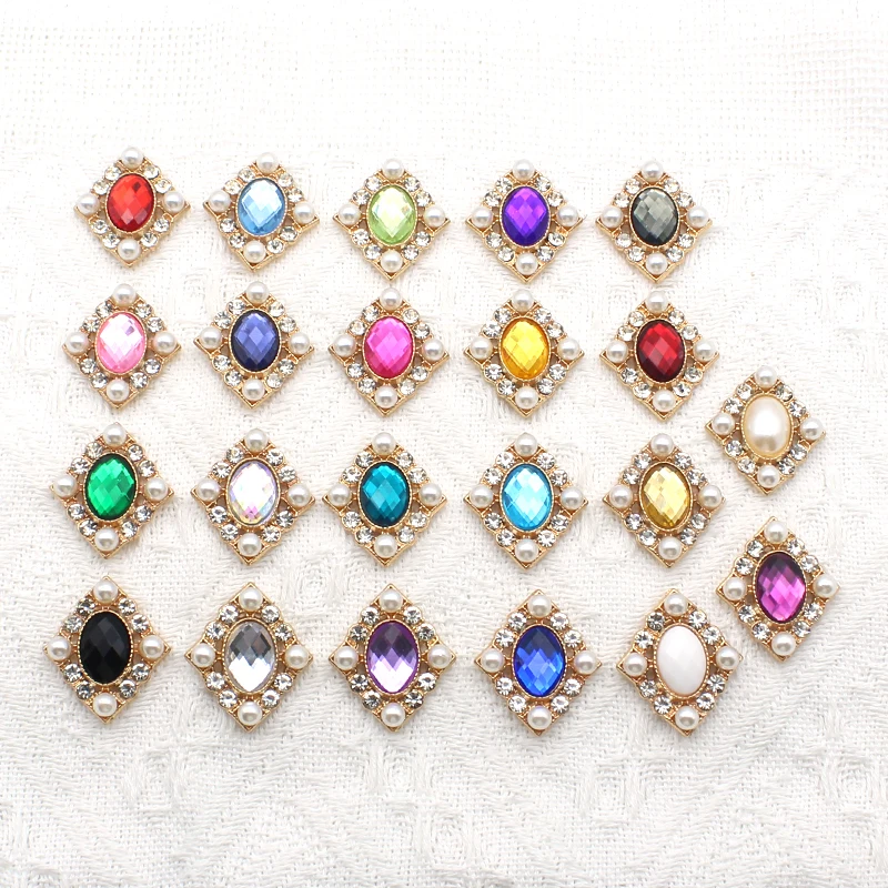 10 pieces/set of alloy material flower plates, pearl water diamond buckles, handmade Diy hair accessories, bow accessories
10 pieces/set of alloy material flower plates, pearl water diamond buckles, handmade Diy hair accessories, bow accessories