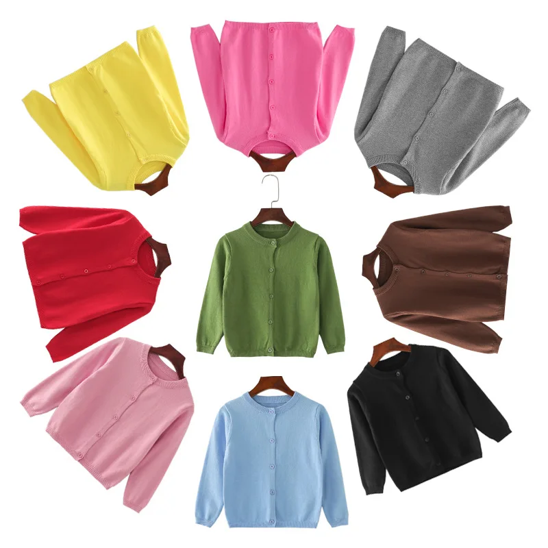 2024 New spring and autumn sweater candy color cardigan solid color children's coat fashion sweater
2024 New spring and autumn sweater candy color cardigan solid color children's coat fashion sweater