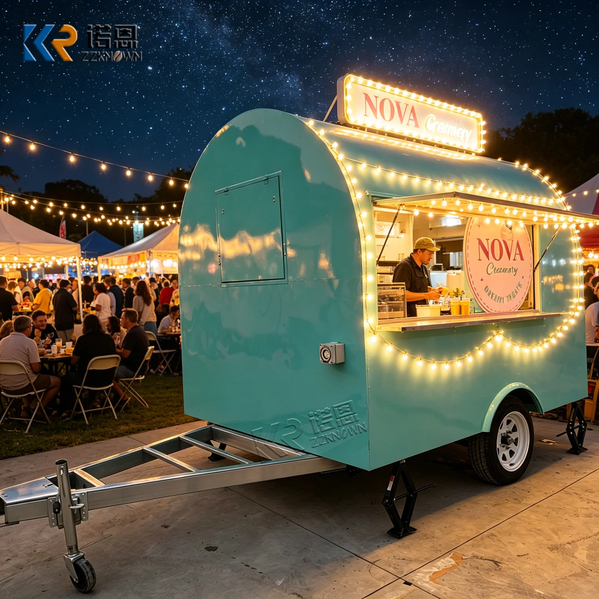 Customizable Trailer for Food Business -Premium Fried Chicken Wings Concession Trailer Fast Food Cart Hot Sale
Customizable Trailer for Food Business -Premium Fried Chicken Wings Concession Trailer Fast Food Cart Hot Sale