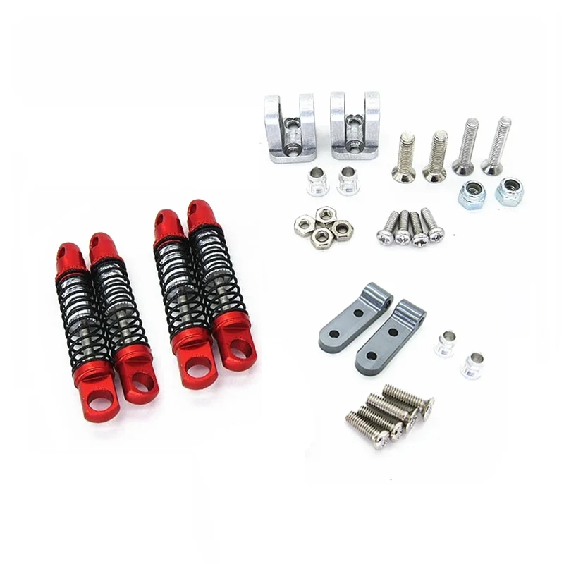 B05B-2Set для WPL D12 RC автомобильные обновленные детали металлические передние и задние амортизаторы демпфер с аксессуарами для фиксированного сиденья, красный
B05B-2Set для WPL D12 RC автомобильные обновленные детали металлические передние и задние амортизаторы демпфер с аксессуарами для фиксированного сиденья, красный