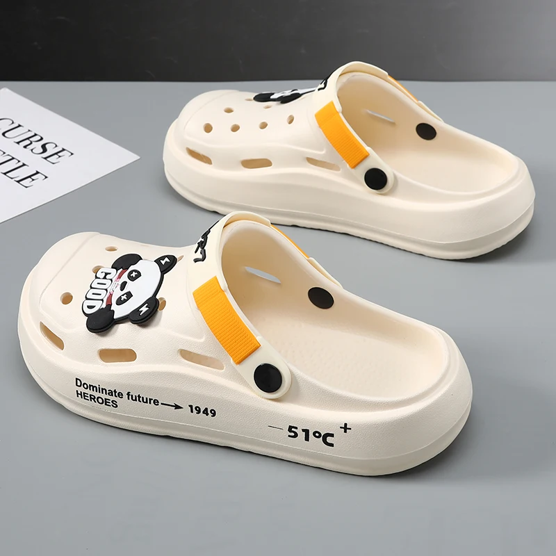 Men's Slip-On Slippers Thick Bottom Sensation Summer New Fashion Outdoor Wear Clog Shoes Youth Trend Daily EVA Injection Mould
Men's Slip-On Slippers Thick Bottom Sensation Summer New Fashion Outdoor Wear Clog Shoes Youth Trend Daily EVA Injection Mould