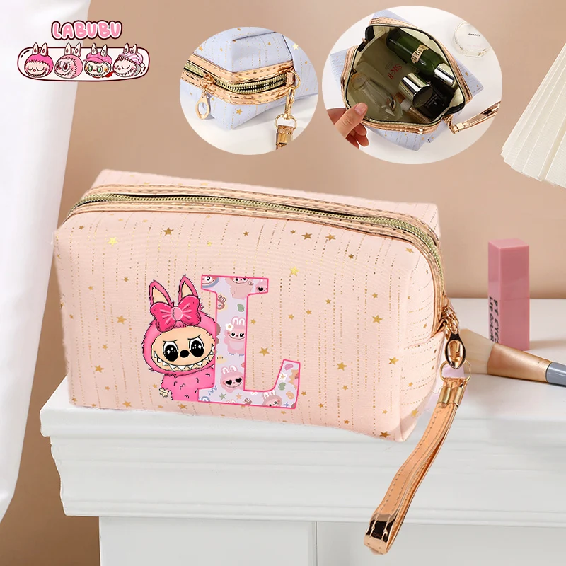 Labubu Bag Women Cosmetic Makeup Bag Portable Zipper Bag Waterproof Travel Storage Wash Bags Women's Handbag Organizer Case
Labubu Bag Women Cosmetic Makeup Bag Portable Zipper Bag Waterproof Travel Storage Wash Bags Women's Handbag Organizer Case