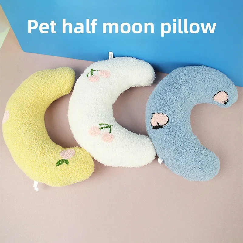 Cat Pillow U-shaped Small Pillow Protects Cervical Spine Pet Half Moon Pillow Deep Sleep Soft and Comfortable Pet Supplies
Cat Pillow U-shaped Small Pillow Protects Cervical Spine Pet Half Moon Pillow Deep Sleep Soft and Comfortable Pet Supplies