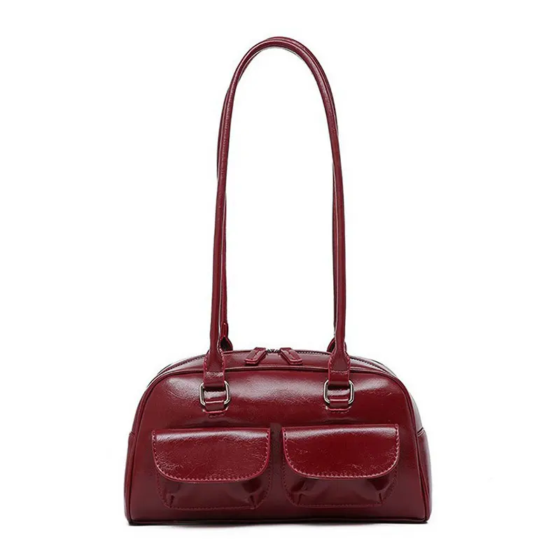 Trendy Women's Bags Korea Designer PU Leather Handbags Women Shoulder Bag Large Capacity Fashion Boston Bag Female Accessory
Trendy Women's Bags Korea Designer PU Leather Handbags Women Shoulder Bag Large Capacity Fashion Boston Bag Female Accessory